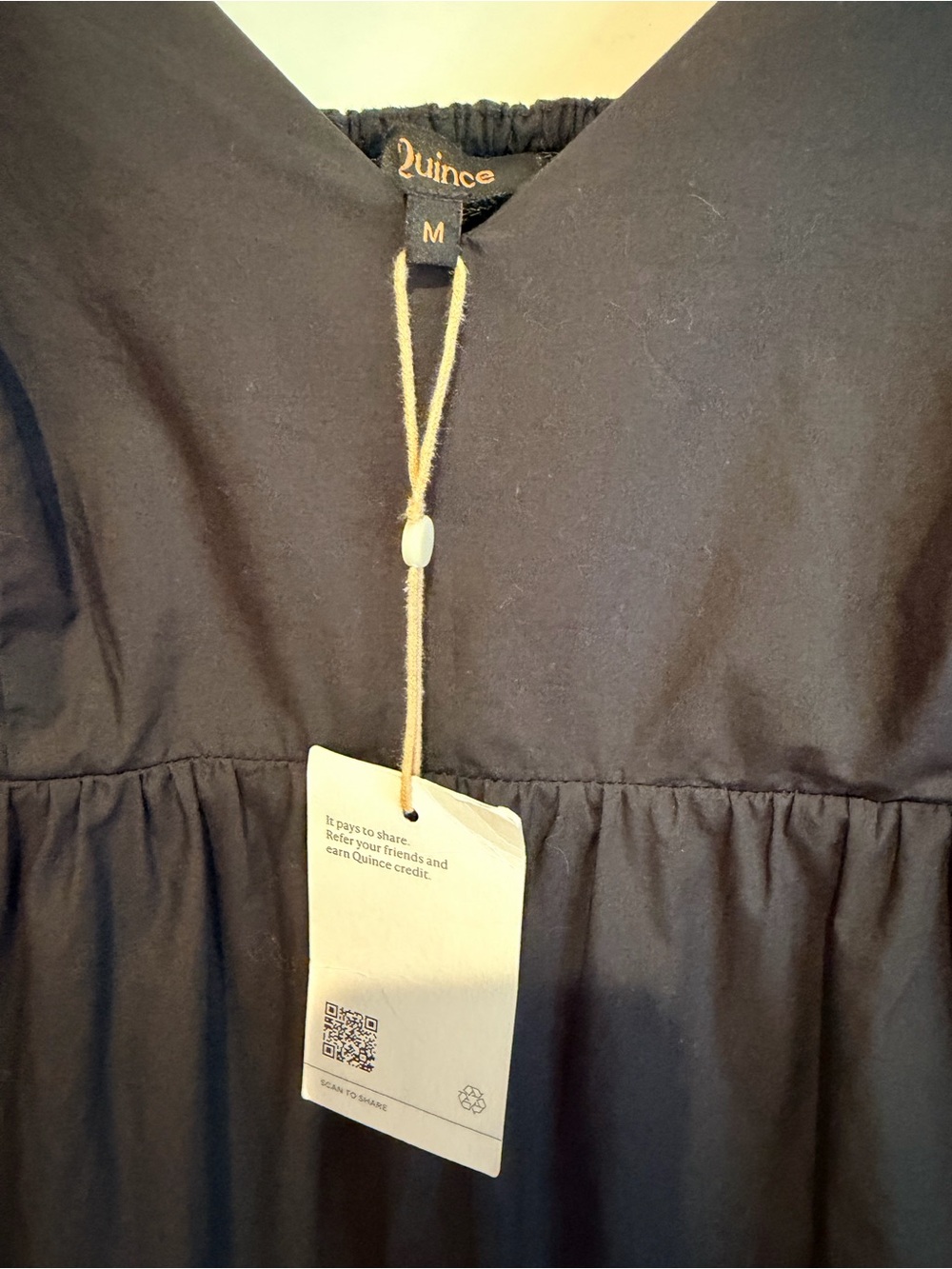 NWT Quince 100% Organic Cotton Sleeveless Maxi Dress - Picture 9 of 10